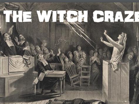 The Salem Witch Trials vs. the German Witch Craze: A Comparative Study